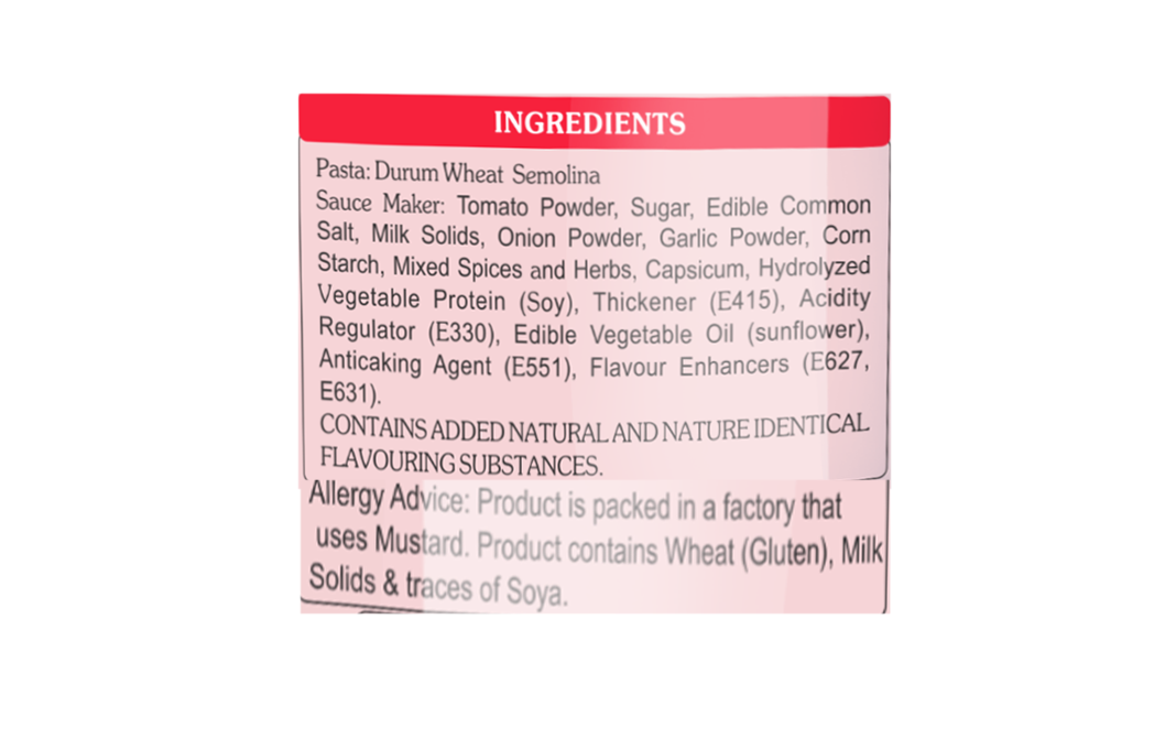 Weikfield Pasta Sporty Energy Tomato Salsa   Pack  64 grams